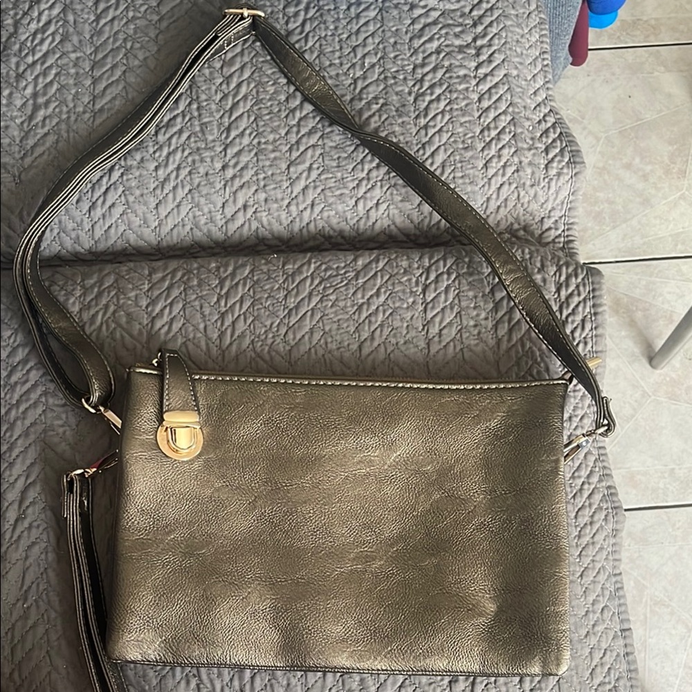 #100 Elegant Olive Green Women's Bag